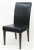 Black Upholstered Restaurant Dining Chair