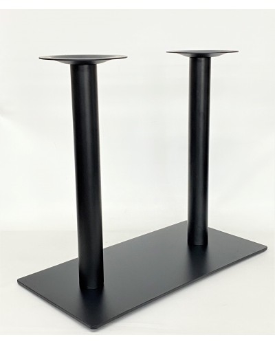 Square Rectangle Black Tabletop Bases