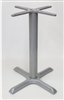 Outdoor Silver Cast Iron Base