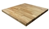 Natural Butcher Block Wood, White Oak