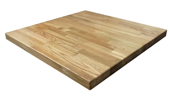 Natural Butcher Block Wood, White Oak