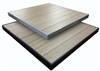 Teak Grayish Brown Outdoor Bistro Table Tops