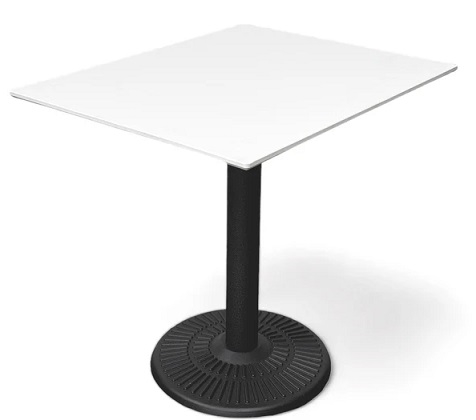 White Corian Table Top