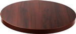 Dark Mahogany Laminate Tabletops: In Stock