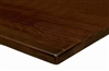 Dark Walnut Plank Wood Table Top 1-1/4"