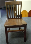 School House Beech Wood Padded Seat