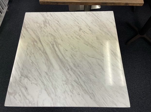 White Carrera Marble STONE Dining Tabletops