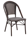 Rattan Dark Espresso Chair Braid Trim