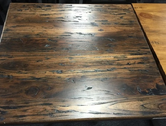 Walnut Restaurant Table Tops-Original Color