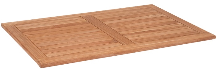 Teak Solid Wood Tabletops for Commercial Use