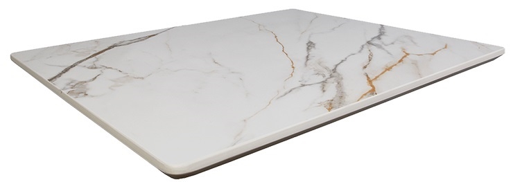 White Tangerine Sintered Stone Restaurant Tabletop