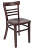 Small Ladder Back Restaurant Chair