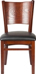 Wood Back Grain Dining chair