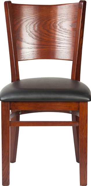 Wood Back Grain Dining chair