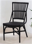 classic Rattan Wood Bistro Chair - Classic French Design